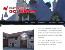 Tablet Screenshot of gourdon-couverture.com